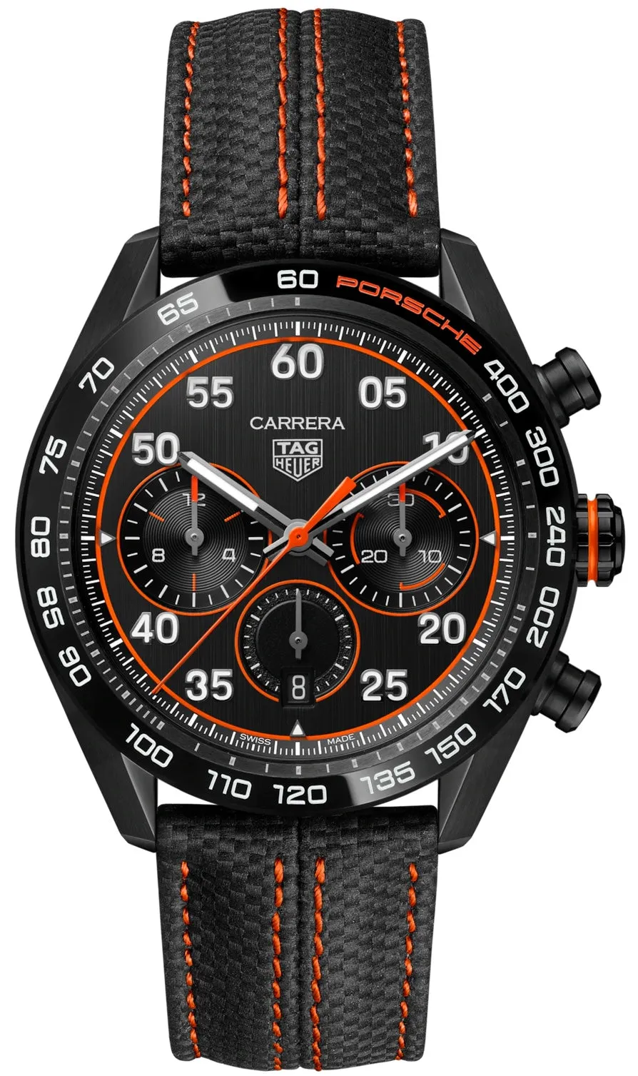 TAG Heuer Carrera Porsche Orange Racing Special Edition Watch