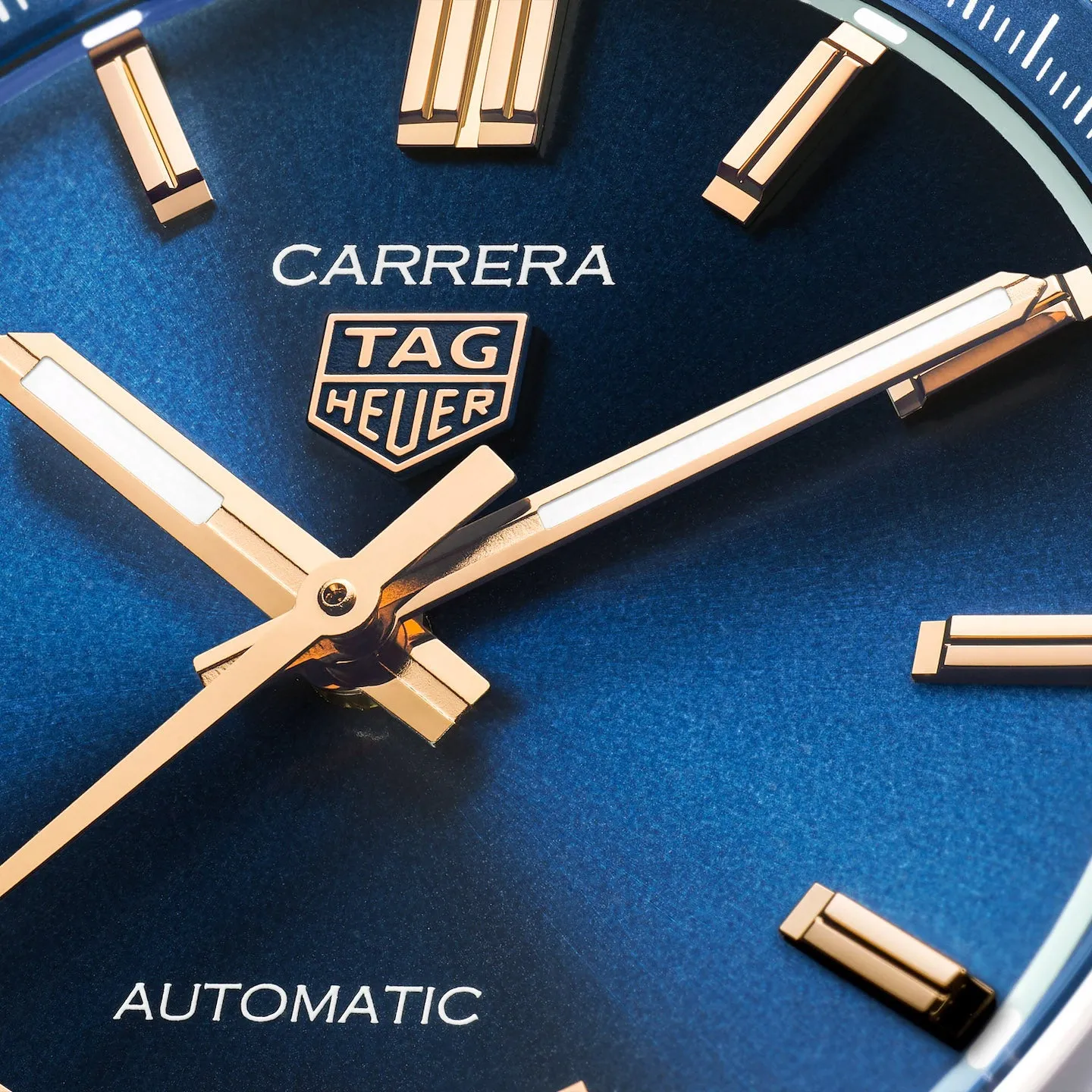 Tag Heuer Carrera Unisex Blue and Rose Gold Watch WBN2311.BA0001