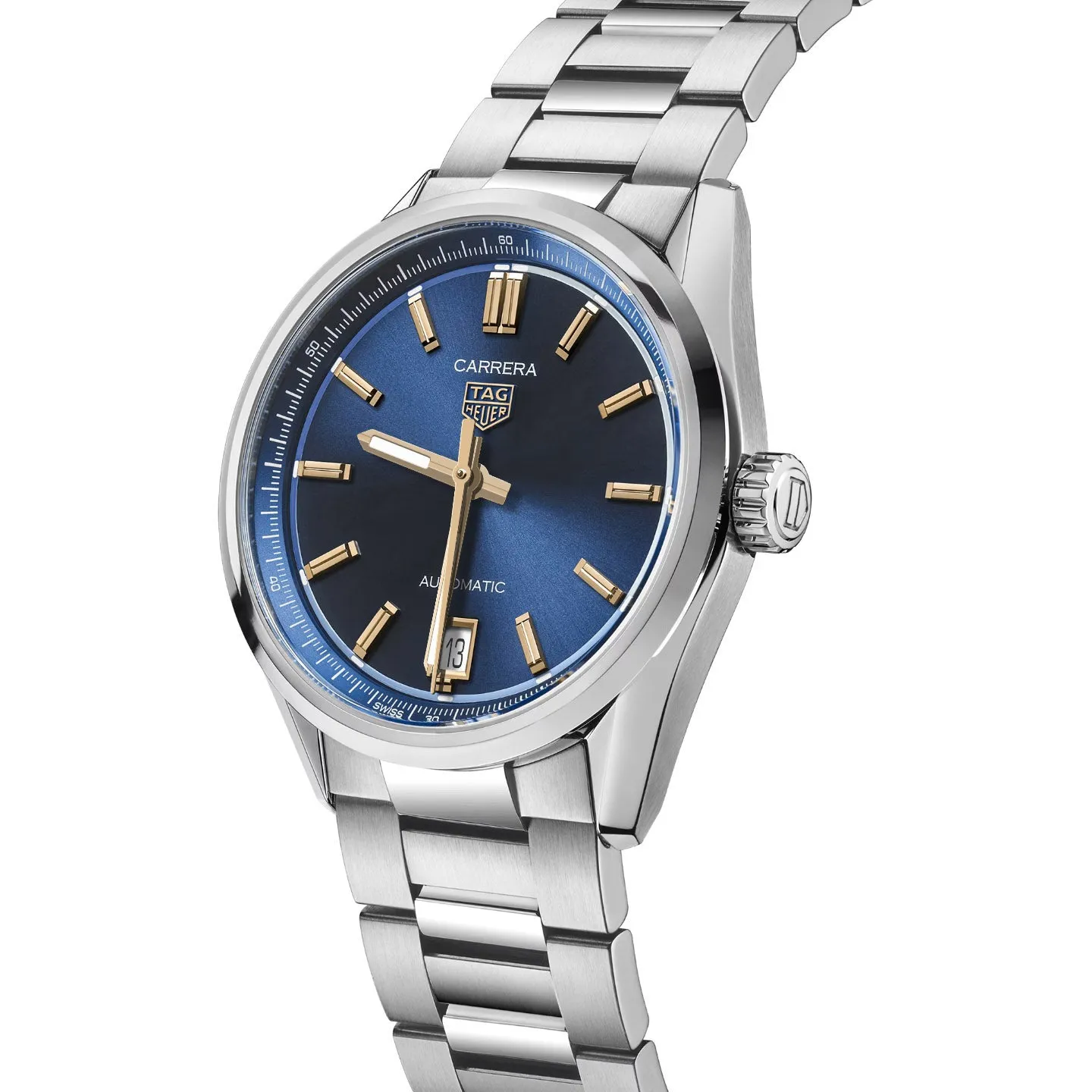 Tag Heuer Carrera Unisex Blue and Rose Gold Watch WBN2311.BA0001
