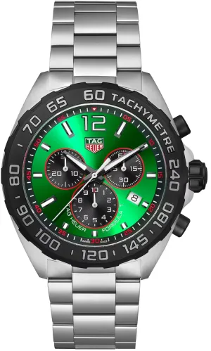 TAG Heuer Formula 1 Chronograph Green Bracelet Watch