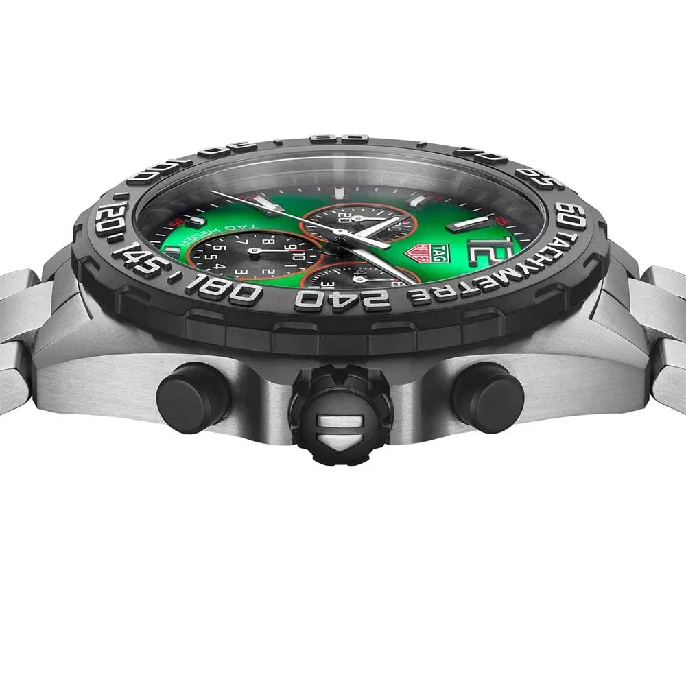 Tag Heuer Formula 1 Chronograph Men's Green Watch CAZ101AP.BA0842
