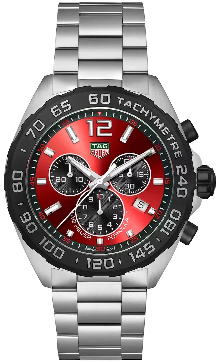 TAG Heuer Formula 1 Chronograph Red Bracelet Watch