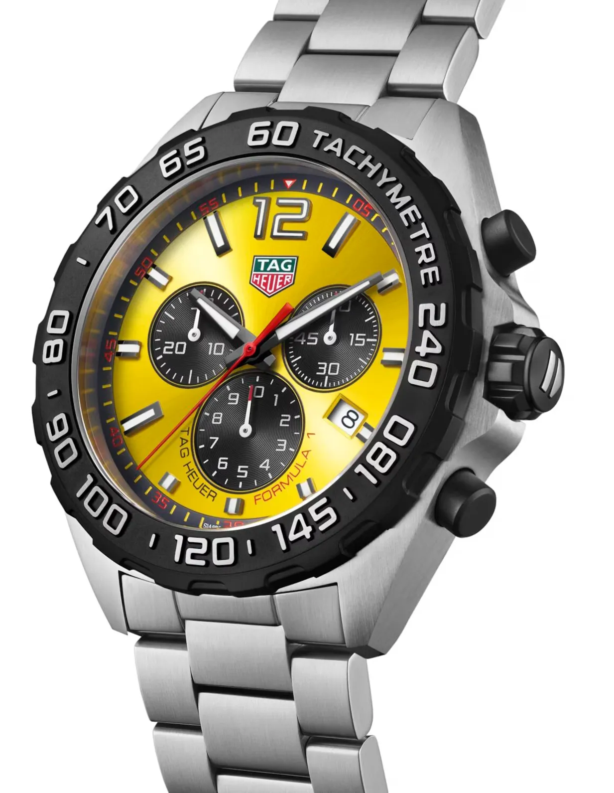 TAG Heuer Formula 1 Chronograph Yellow Bracelet Watch