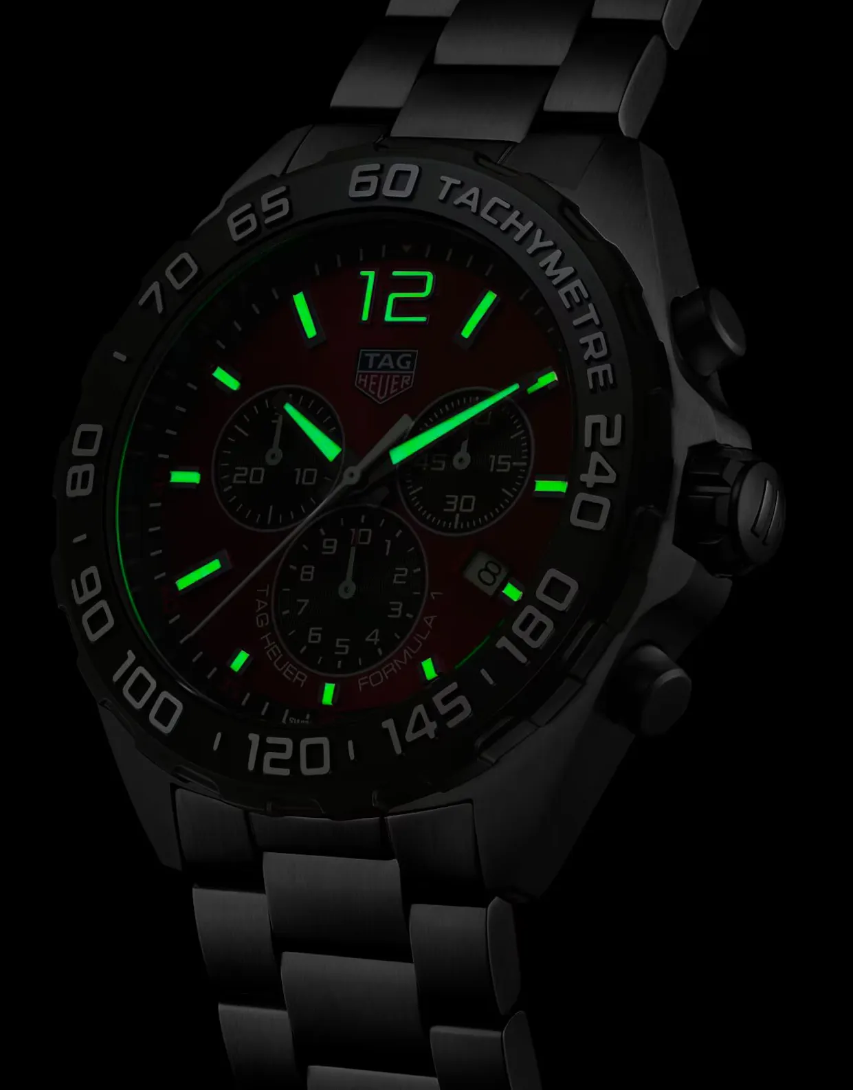 TAG Heuer Formula 1 Chronograph Yellow Bracelet Watch