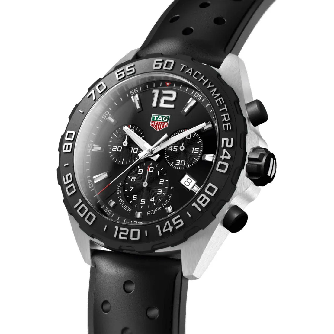 Tag Heuer Formula 1 Men's Black Chronograph Watch CAZ1010.FT8024