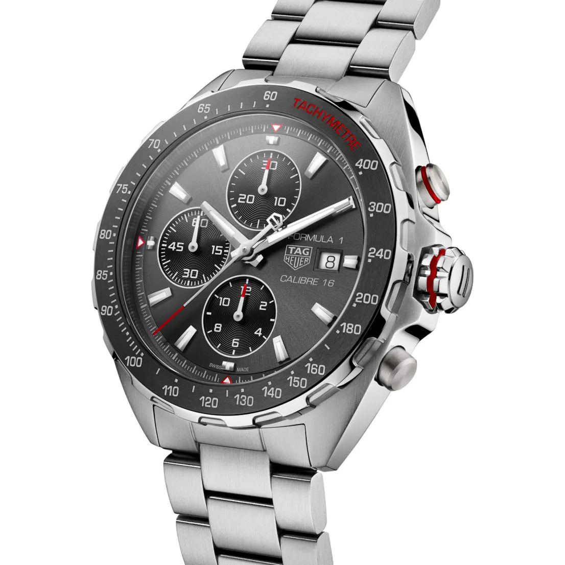 Tag Heuer Formula 1 Men's Grey Chronograph Watch CAZ2012.BA0876