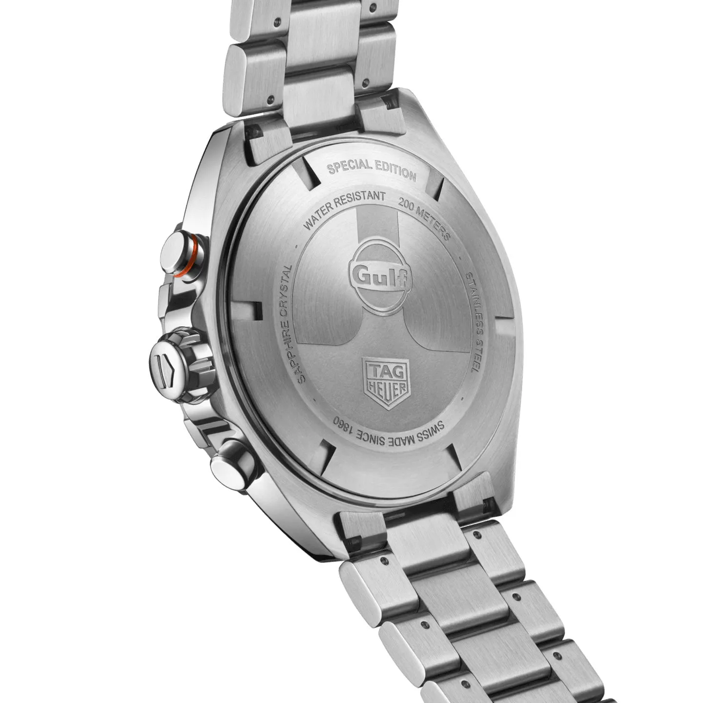 Tag Heuer Formula 1 Men's Gulf Special Edition Blue Chronograph Watch