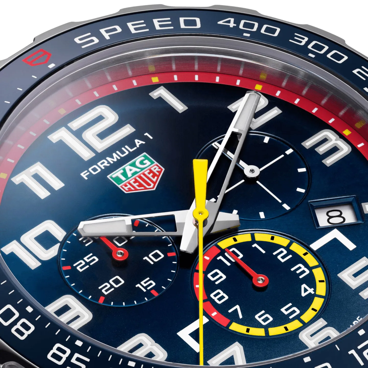 Tag Heuer Formula 1 Men's Red Bull Racing Special Edition Silver Blue Chronograph Watch