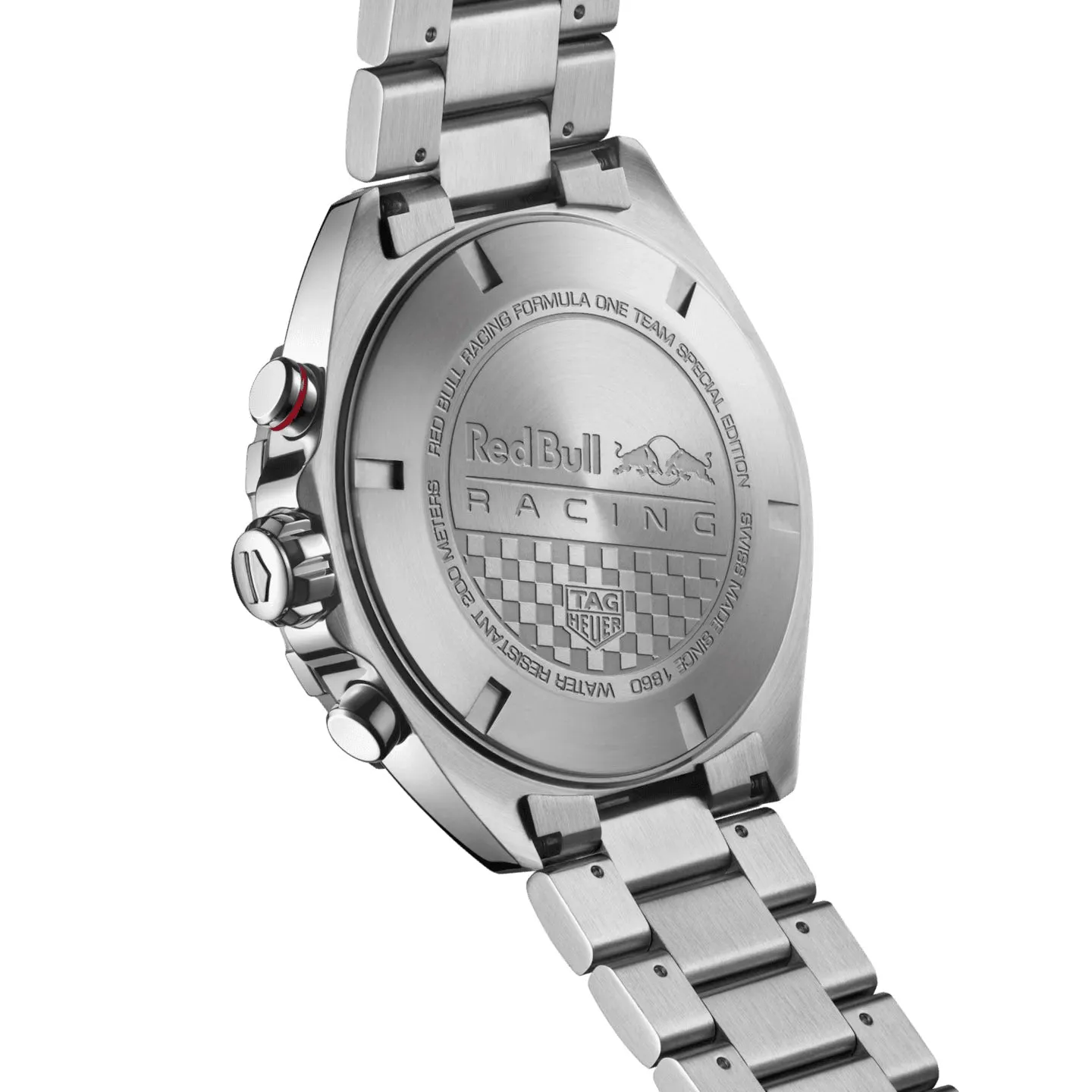 Tag Heuer Formula 1 Men's Red Bull Racing Special Edition Silver Blue Chronograph Watch