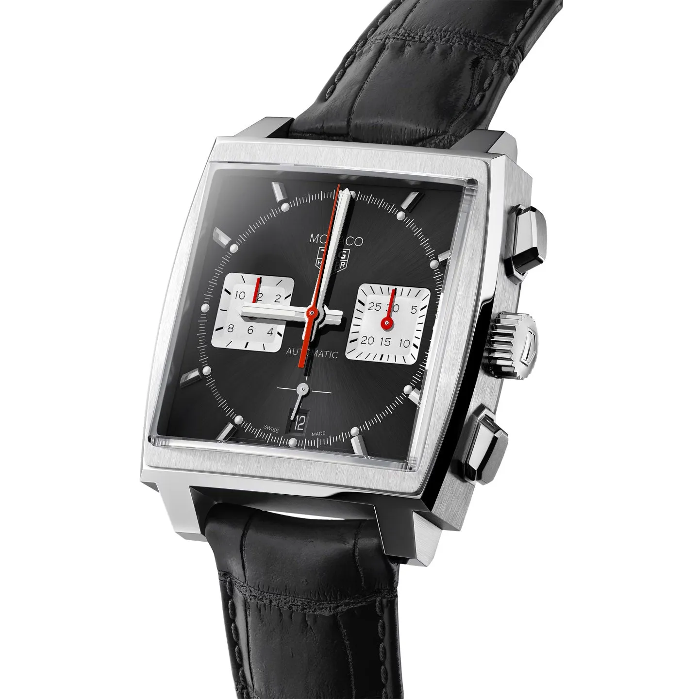 Tag Heuer Monaco Men's Black Chronograph Watch CBL2113.FC6177