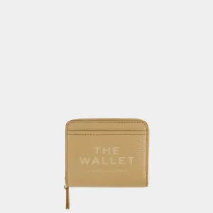 The Mini Compact Wallet - Marc Jacobs - Leather - Brown