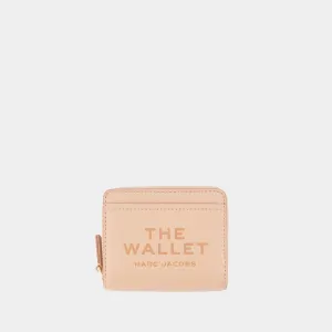 The Mini Compact Wallet - Marc Jacobs - Leather - Pink