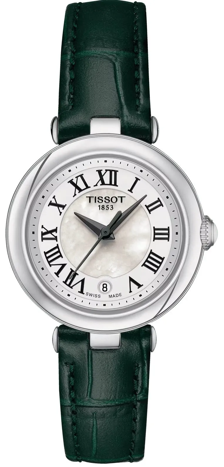 Tissot Bellissima Green Leather Watch