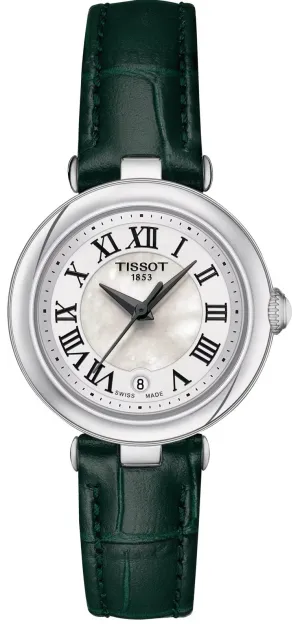 Tissot Bellissima Green Leather Watch