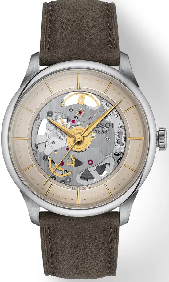 Tissot Chemin Des Tourelles Squelette Watch