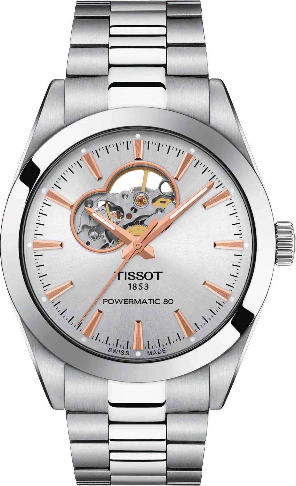 Tissot Gentleman Powermatic 80 Open Heart Watch
