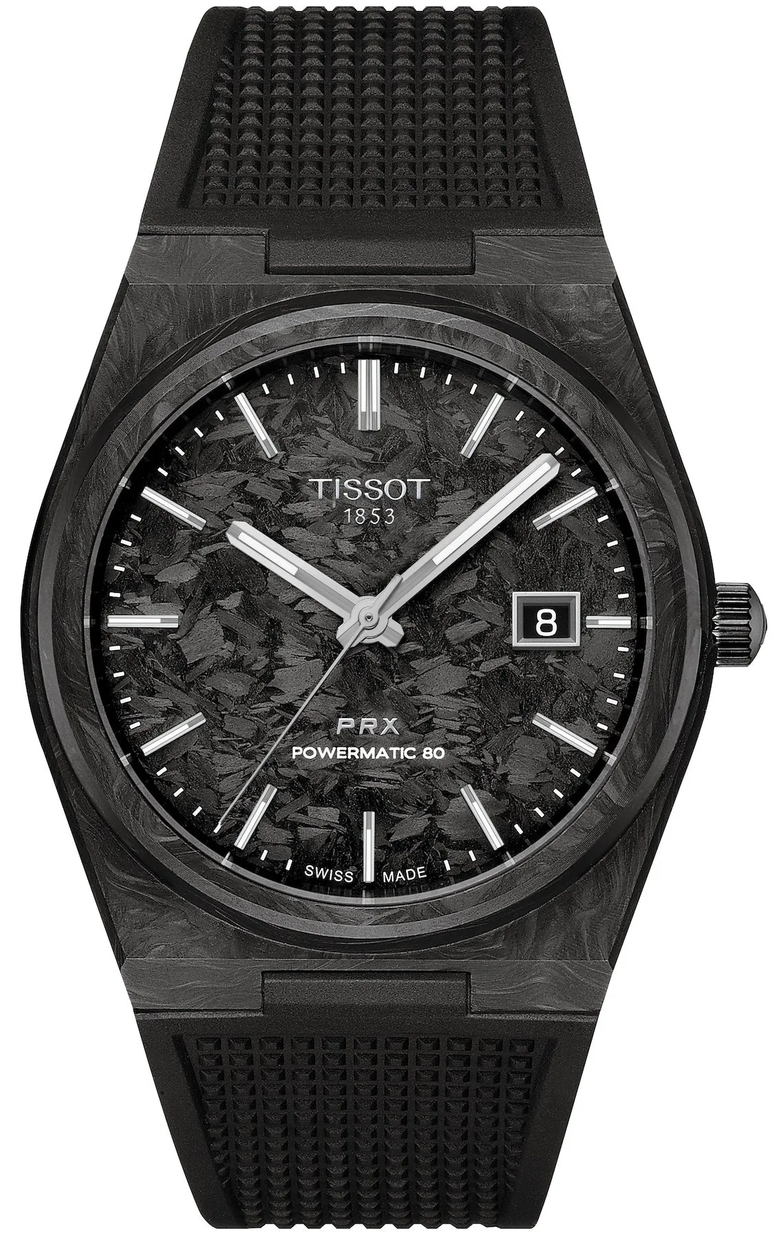 Tissot PRX 40mm Powermatic 80 Carbon Watch