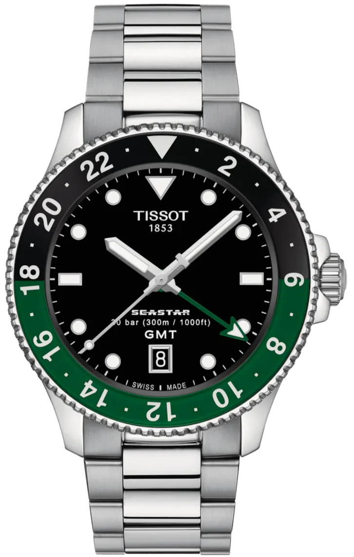 Tissot Seastar 1000 Quartz GMT Watch