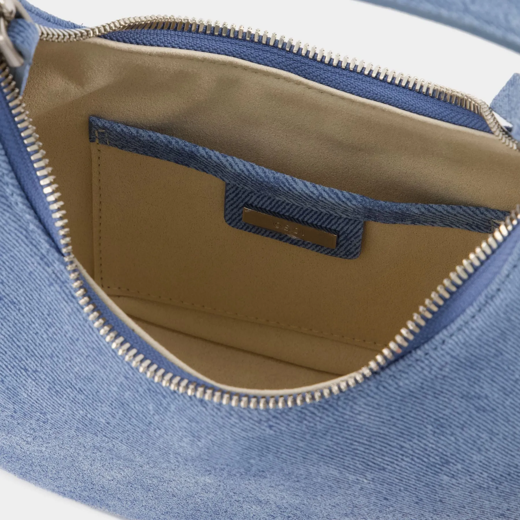 Toni Mini Handbag - Osoi - Denim Sky - Suede