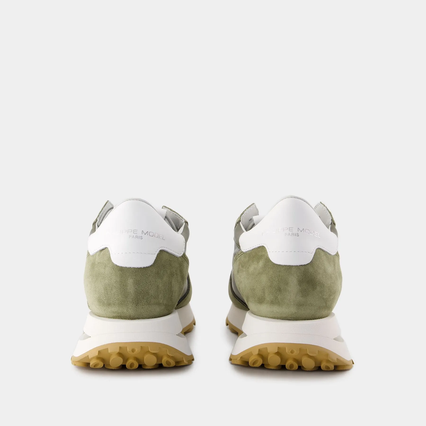 Tropez Haute Low Sneakers - Philippe Model - Nylon - Khaki