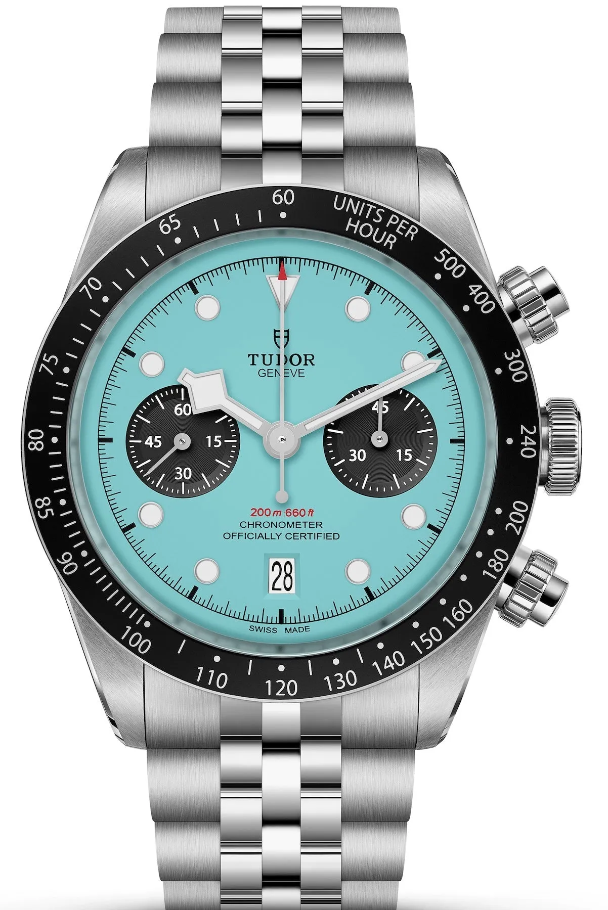 TUDOR Black Bay Chrono Flamingo Blue Watch