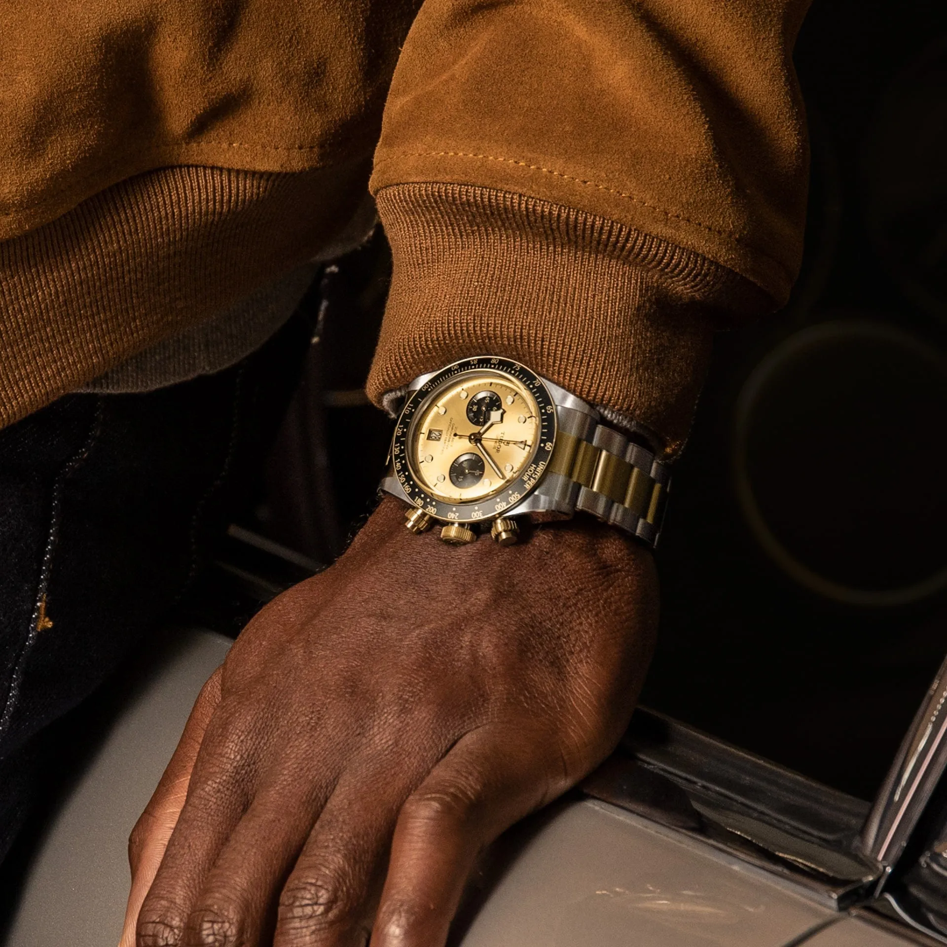 TUDOR Black Bay Chrono S&G Watch