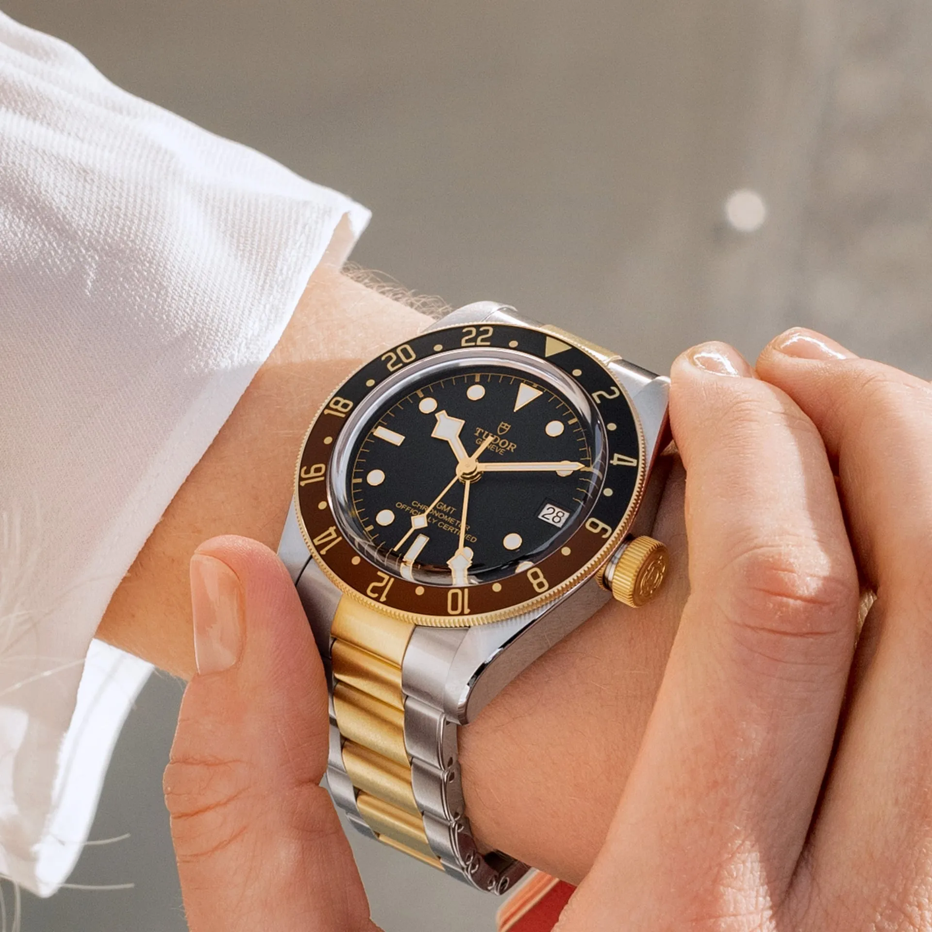 TUDOR Black Bay GMT S&G Watch