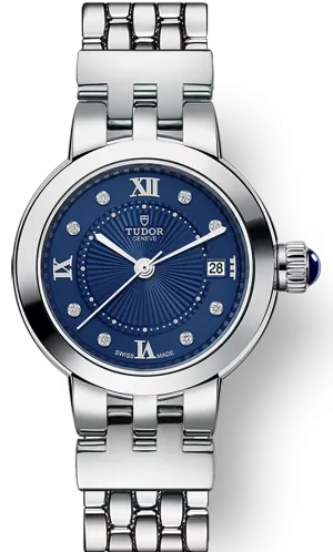 TUDOR Clair De Rose 26mm Blue Watch