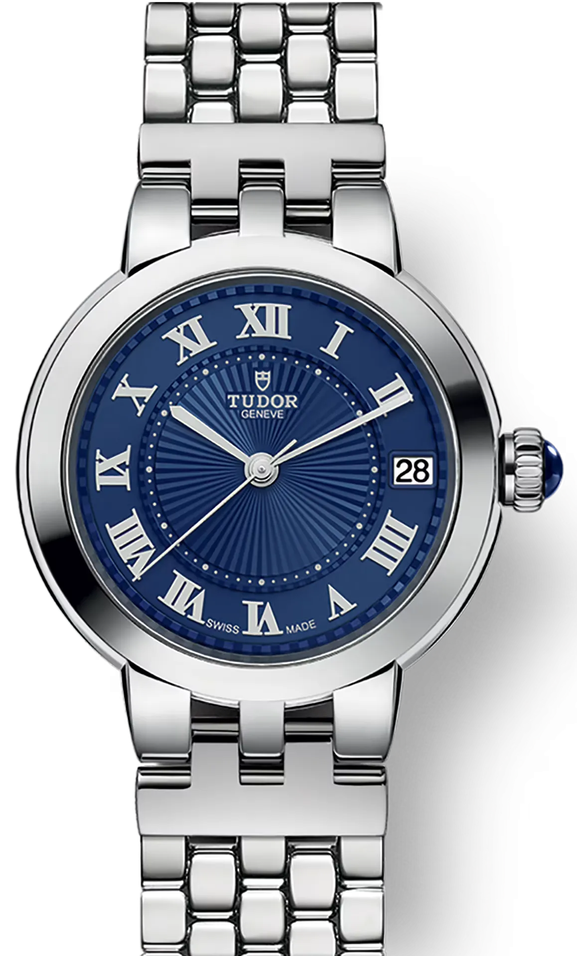TUDOR Clair De Rose 34mm Blue Watch