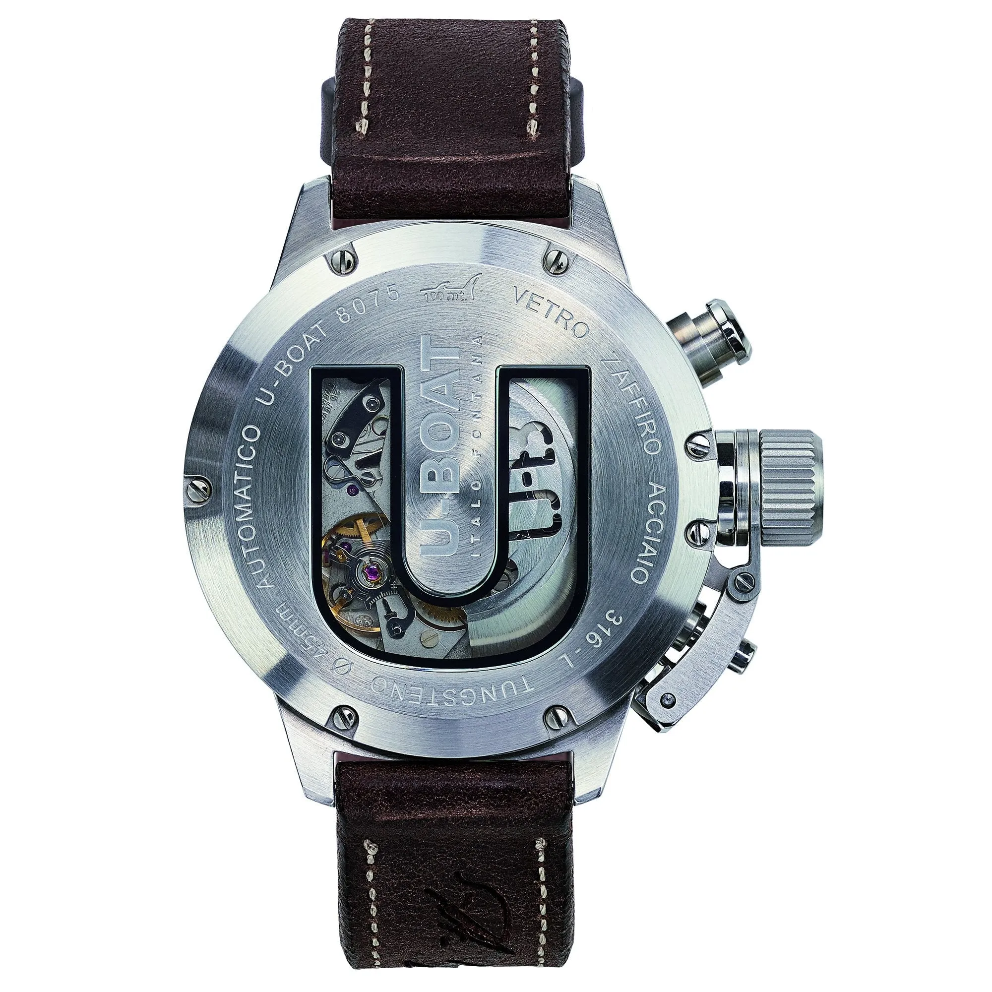 U-Boat 8075 Men's Brown Classico Watch