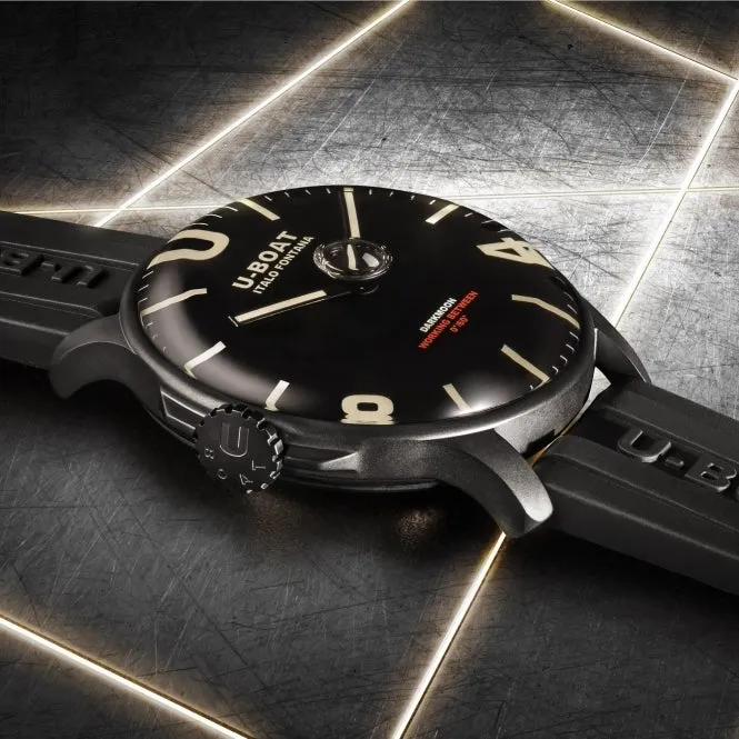 U-Boat 8464/B Men's Black Darkmoon Watch