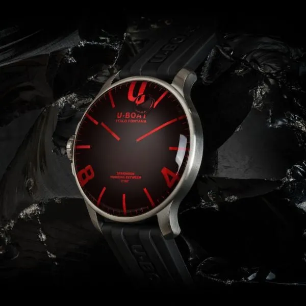 U-Boat 8465/A Men's Black Darkmoon Watch