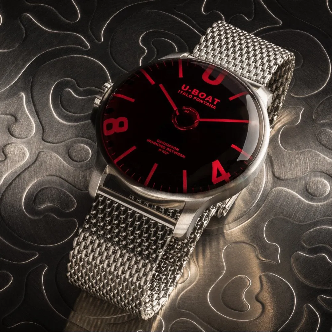 U-Boat 8465/A/MT Men's Red Darkmoon SS/A Watch