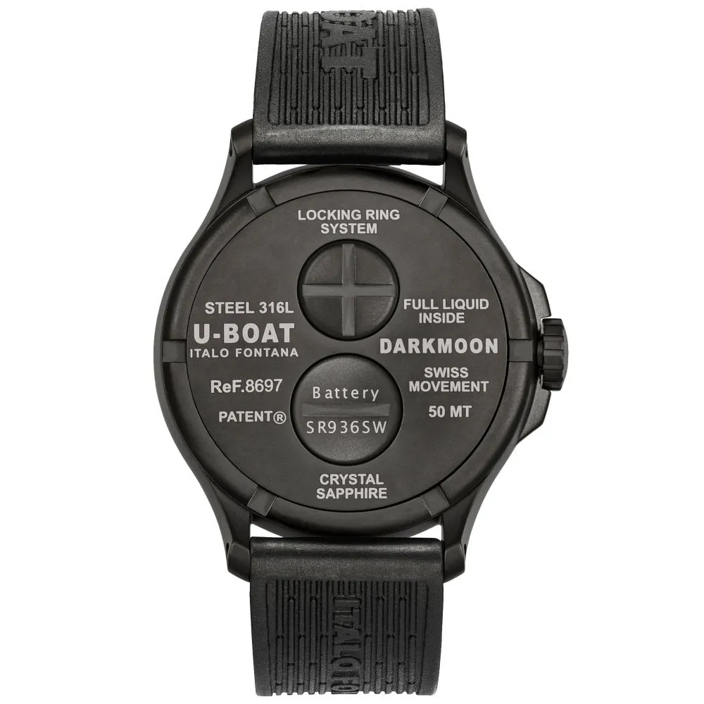U-Boat 8697 Men's Cardinal Red  Darkmoon Watch