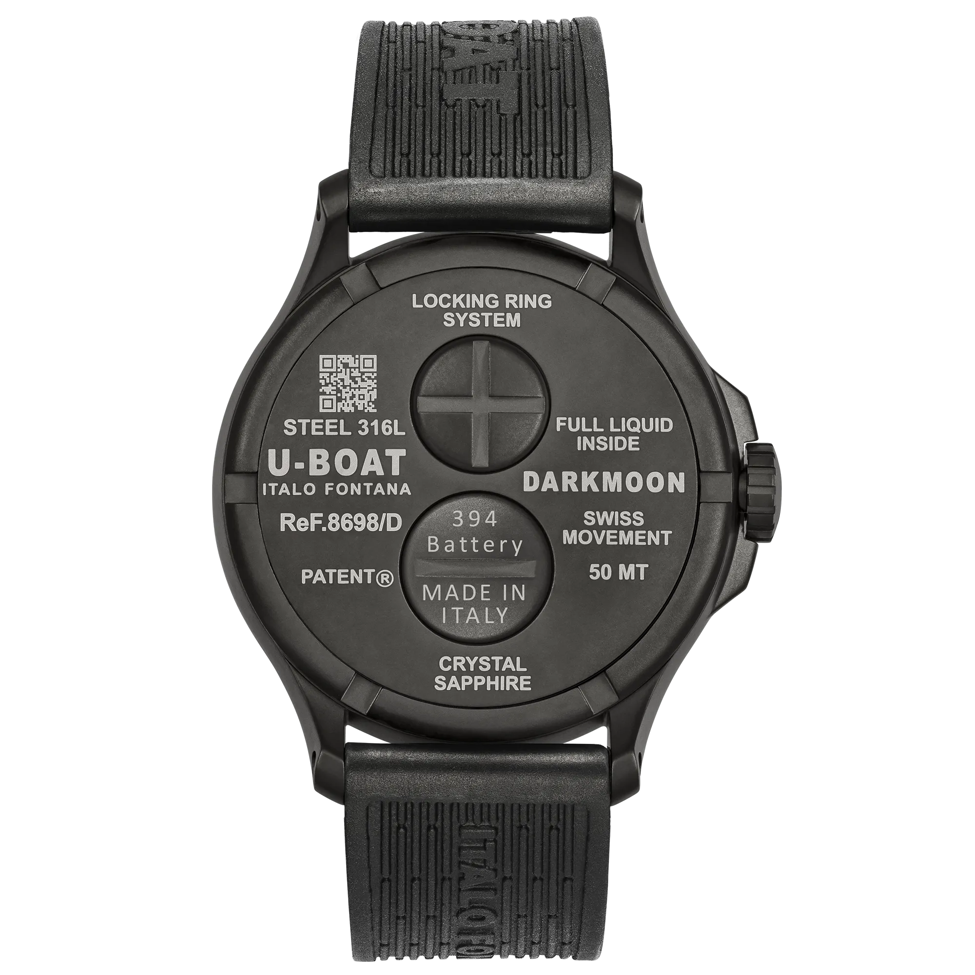U-Boat 8698/D Men's Darkmoon Green Watch