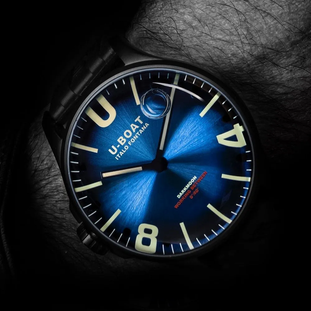 U-Boat 8700/B Men's Imperial Blue Darkmoon Watch