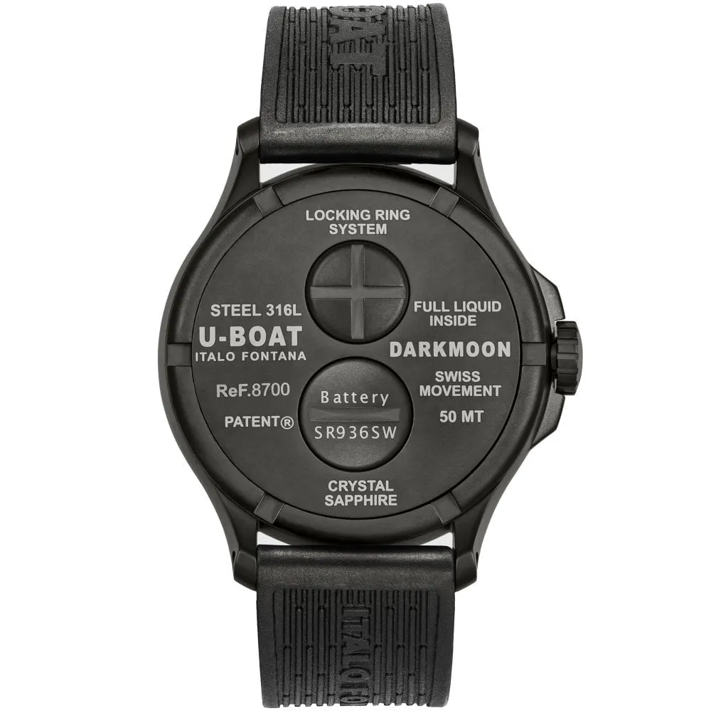 U-Boat 8700/B Men's Imperial Blue Darkmoon Watch