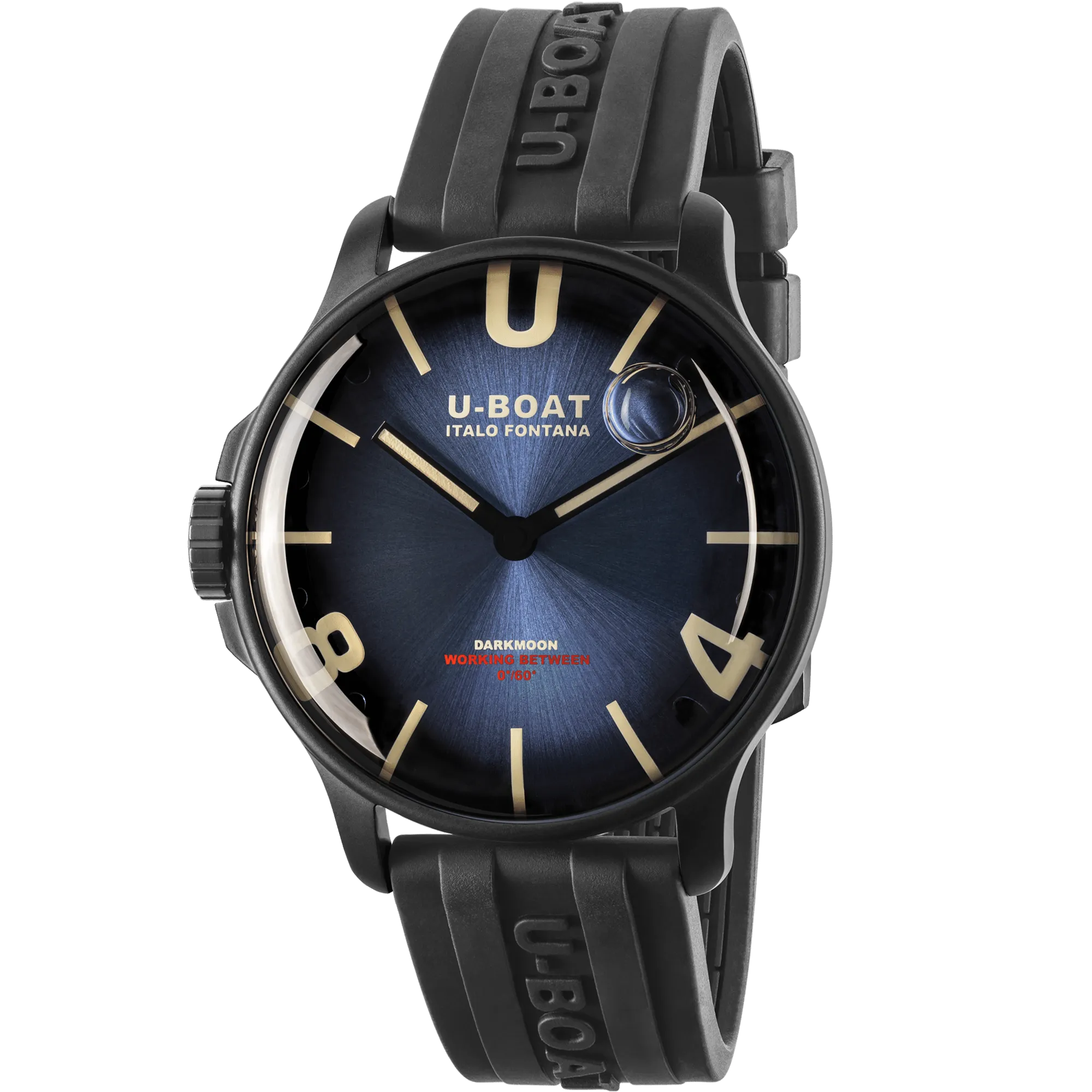 U-Boat 8700/D Men's Darkmoon Blue Watch