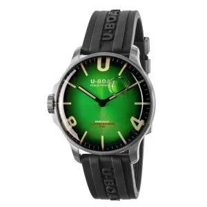 U-Boat 8702/B Men's Noble Green Darkmoon Watch
