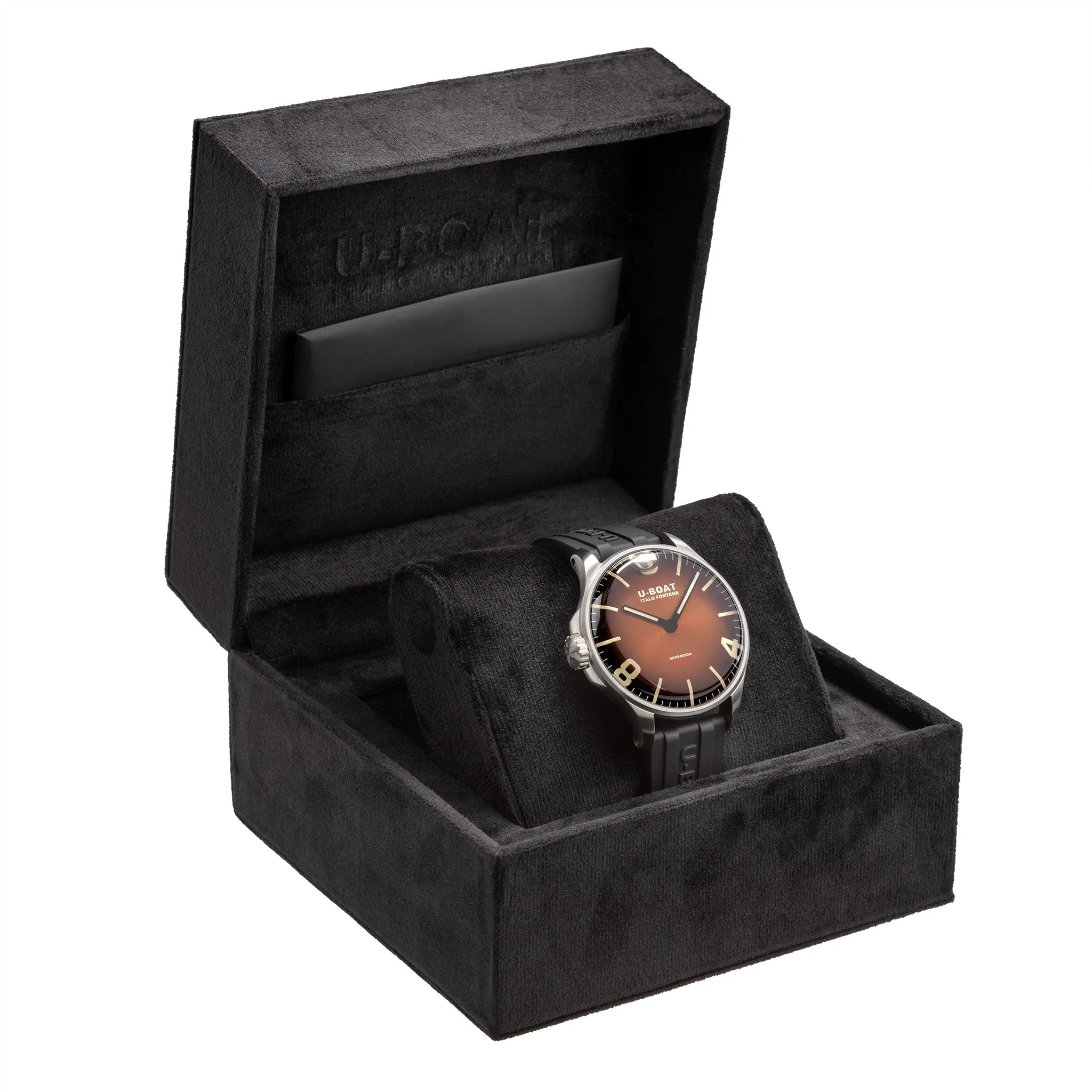 U-Boat 8703/B Men's Elegant Brown Darkmoon Watch