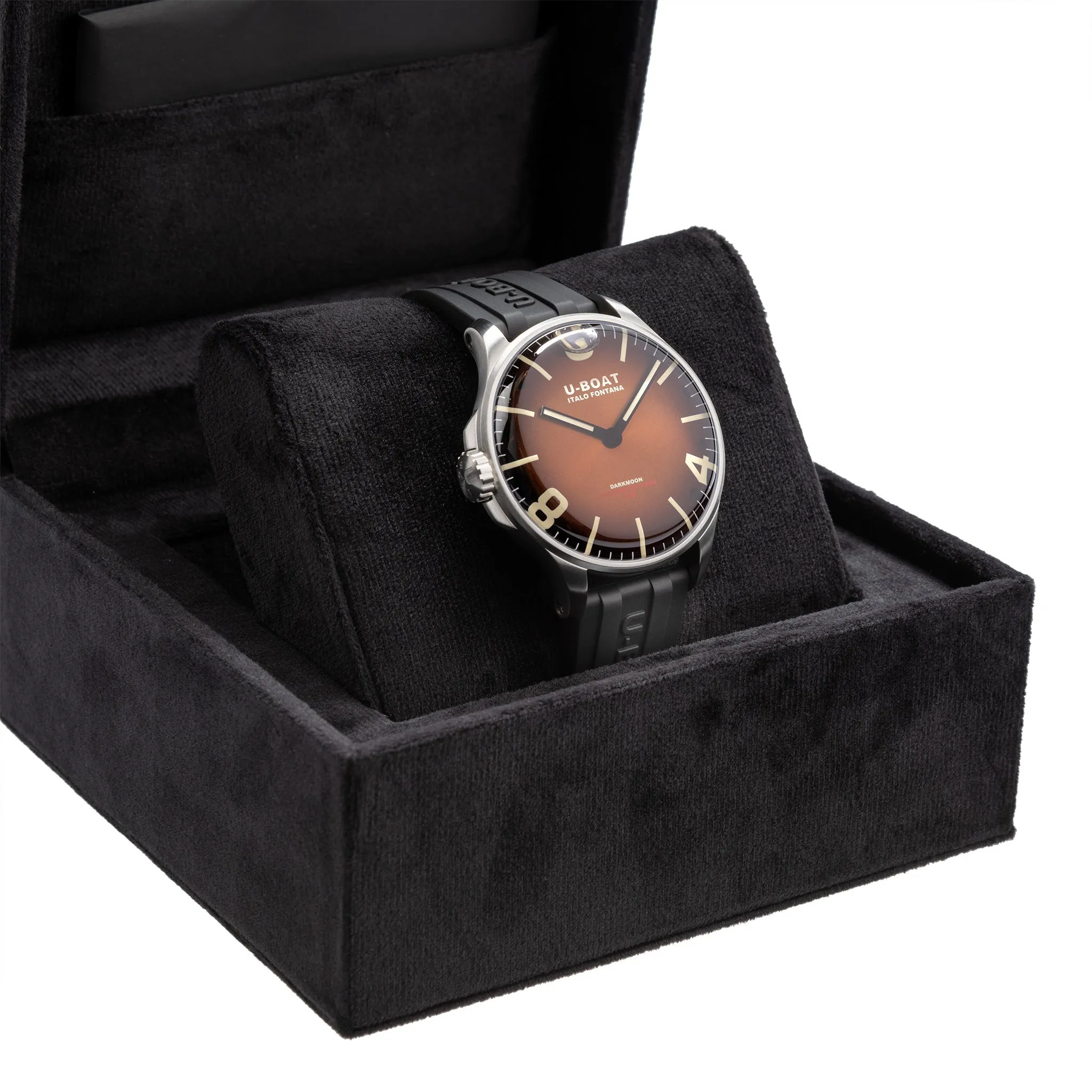 U-Boat 8703/B Men's Elegant Brown Darkmoon Watch