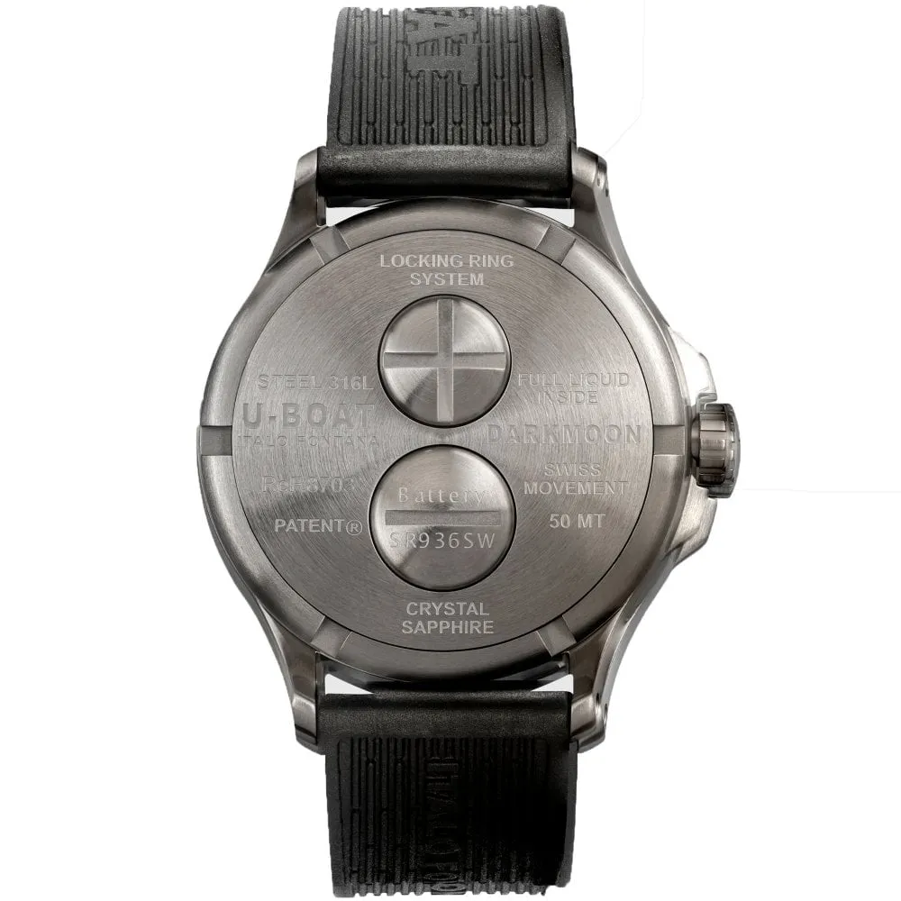 U-Boat 8703/B Men's Elegant Brown Darkmoon Watch