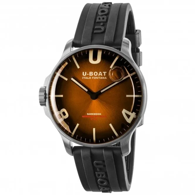 U-Boat 8703/B Men's Elegant Brown Darkmoon Watch