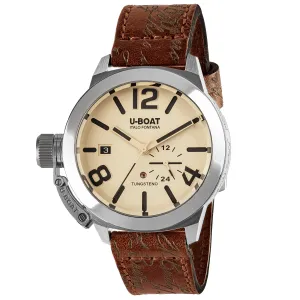U-Boat 8892 Classico 42mm Tungsten BE Men's Watch
