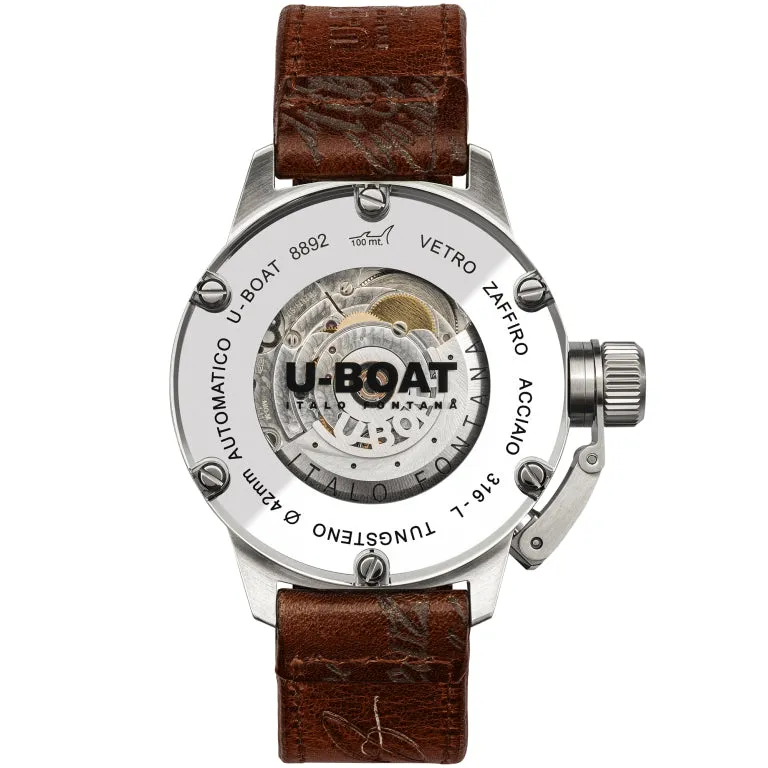 U-Boat 8892 Classico 42mm Tungsten BE Men's Watch