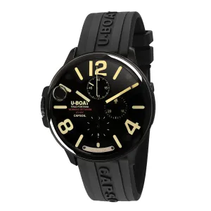 U-Boat 8896 Capsoil 45 Chrono Titanium DLC Men's Watch
