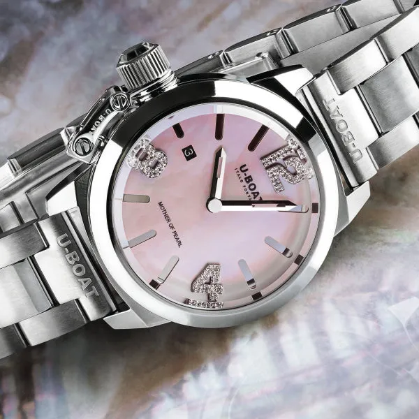 U-Boat 8898 Classico 30 Pink Mother Of Pearl Ladies Watch