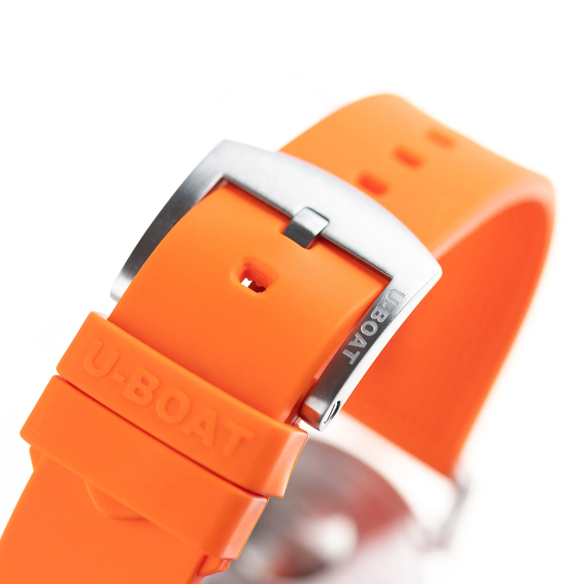 U-Boat 8965 Men's Darkmoon 44mm Orange SS  Watch