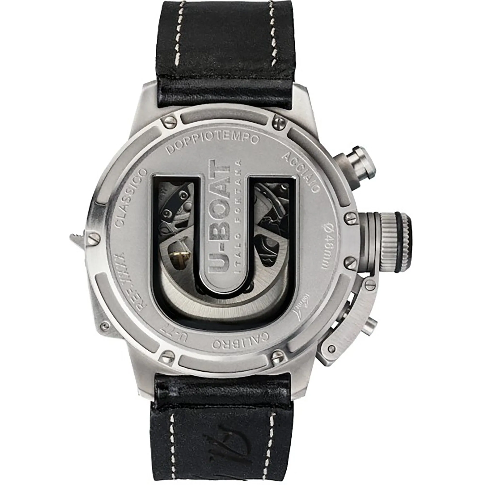 U-Boat 9016 Men's Black Doppiotempo Chronograph Watch