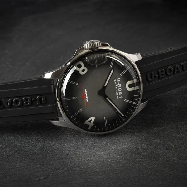 U-Boat 9149 Darkmoon 44MM Grey Soleil SS Men's Watch